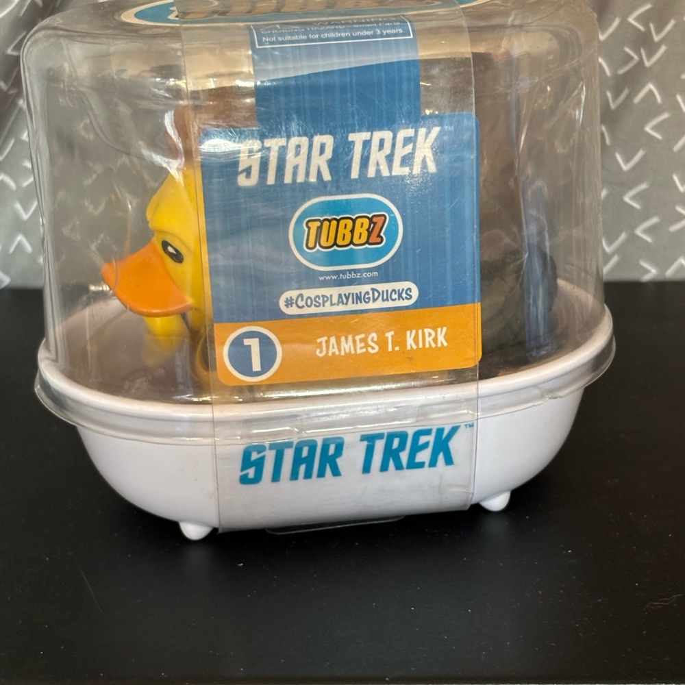 Star Trek Tubbz James T. Kirk Cosplaying Duck